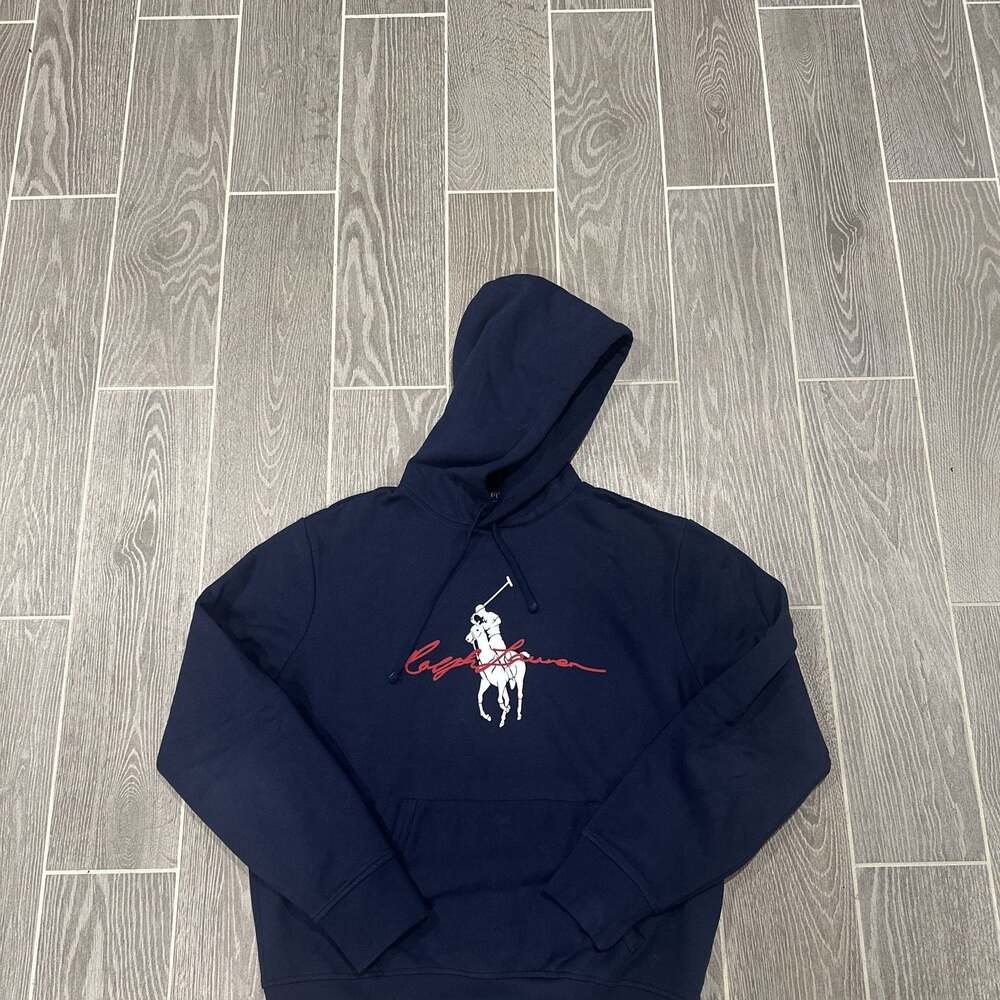 Polo Ralph Lauren Men's Big Pony Logo Fleece Hoodie